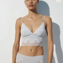 H&M 2-Pack Lace-Trimmed Cotton Hipster Briefs-picture-57