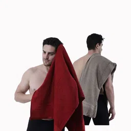Dollar Multicoloured 2 Cotton 400 GSM Bath Towel-image-83