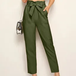 Moda Rapido Women Knotted Stretchable Pant-picture-43
