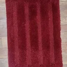 IVAZA Red Microfibre 1400 GSM Bath Rugs-picture-46