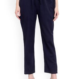 Alakh Creation Women Relaxed Easy Wash Regular Trousers-image-33