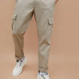 Fame Forever by Lifestyle Men Regular Fit Mid-Rise Cargos Trousers-picture-44