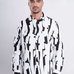 Bene Kleed Regular Fit Abstract Printed Casual Shirt-picture-41