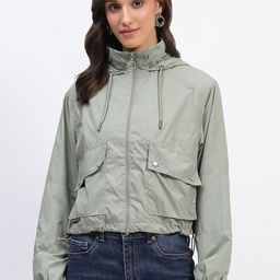 Madame Women Crop Tailored Jacket-image-49