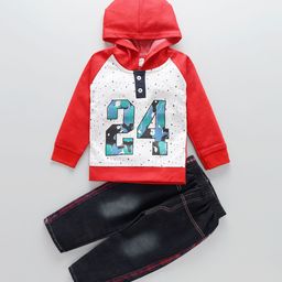 BAESD Boys Dyed T-shirt with Trousers-26