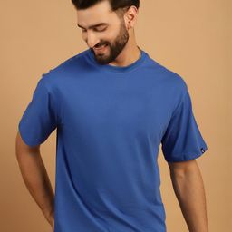 GRAGE Men Blue Tshirts-image-89
