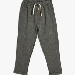 Koton Boys Regular Fit Mid Rise Track Pants-picture-35