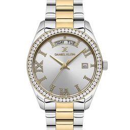 Daniel Klein Women Embellished Dial & Bracelet Style Straps Analogue Watch DK.1.13771-3-image-89