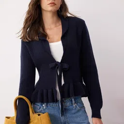 Trendyol Shirt Collar Cardigan Sweater-picture-27