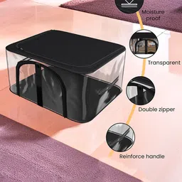 Kuber Industries Grey Set of 6 Regular Drawer Organiser Organisers image 3