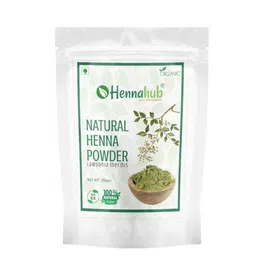 HENNAHUB Natural Henna Powder For Rich Vibrant Hair Color & Conditioning-200g-12