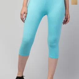 Attire Zone Women Skinny Fit Capris-picture-30