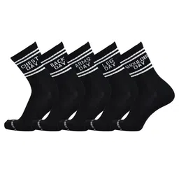 The Sock Street Men Pack Of 5 Patterned Ankle-Length Socks-picture-58