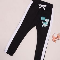 Pantaloons Junior Boys Printed Pure Cotton Mid Rise Joggers-image-67