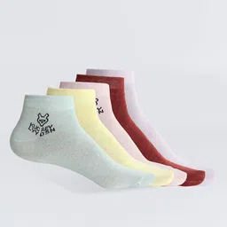 Camey Women Pack Of 5 Assorted Ankle Length Socks-58