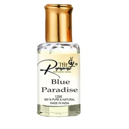 THE RUPAWAT Perfumery House Blue Paradise Natural & Pure Alcohol Free Attar - 12 ml-image-67