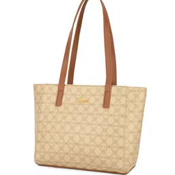 Lavie Ethnic Motifs Printed Shopper Tote Bag with Quilted image 2