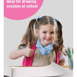 target publication pvt ltd Target Publication A3 Unruled Drawing Book Pack of 3 - 34 Pages Each image 5