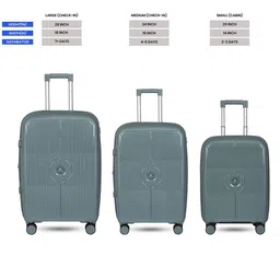 Polo Class Set Of 2 Textured Hard-Sided Trolley Bag image 4