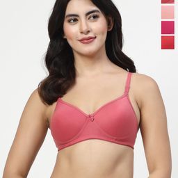 LILY Women Pack Of 4 Full Coverage Padded Bra-picture-26