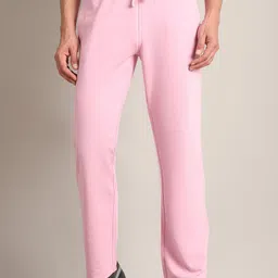 A AND K Men Slim-Fit Pure Cotton Mid-Rise Track Pants-image-64