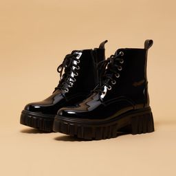 ERIDANI Women Casual Chunky Boots-21