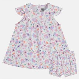 MINI KLUB Floral Print A-Line Dress-picture-56