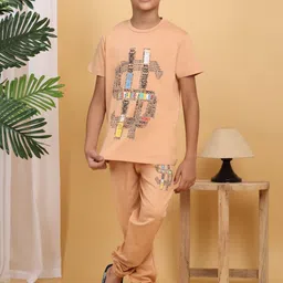 Sweet Dreams Boys Graphic Printed Pyjama Set Night suit-picture-43