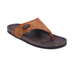 R-SWISS Men Tan Synthetic Flip Flops-image-99