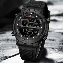 Naviforce Men Printed Dial & Wrap Around Straps Digital Watch NF9241T_B B B-7