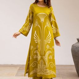Spera Women Ethnic Motifs Printed Kurta with Palazzos-image-75