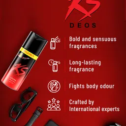 KamaSutra Set of 2 Deodorant Spray - Spark Power Series 135ml & Spark 220ml image 5