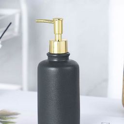 The Better Home Black Ceramic Soap Dispenser 400ml-image-50