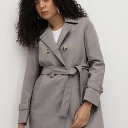 The Roadster Life Co. Notched Lapel Collar Double-Breasted Coat-picture-24