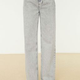 Trendyol Women Grey Stretchable Jeans-image-3