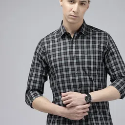 ColorPlus Checked Casual Shirt-image-17