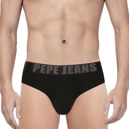 Pepe Jeans Men Black Solid Contour Briefs 8904311302278-image-9