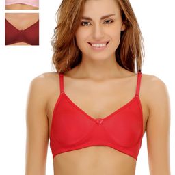 Clovia Pack Of 3 Bra-17