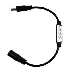 5-24V MINI 3Key LED Controller with Black DC Jack 5.5*2.1-4