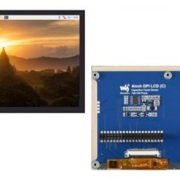 Waveshare 4inch Square Capacitive Touch Screen LCD (C) for Raspberry Pi, 720×720, DPI, IPS, Toughened Glass Cover, Low Power-15