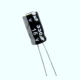 330uF 16V DC Polymer Aluminium Through Hole Capacitor-18