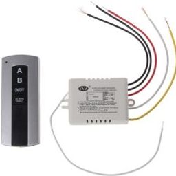 2 Channel RF Wireless ON/OFF Smart Switch with RF Remote Control-50