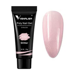 VENALISA UV-LED Glitter Poly Nail Extension Gel 15g - Shade K52-46
