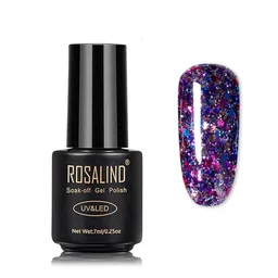 ROSALIND Long Lasting UV LED Soak-Off Gel Nail Polish - Shade W22-19