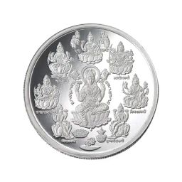 Taraash Ashta Lakshmi 999 20gm Silver Coin-image-15