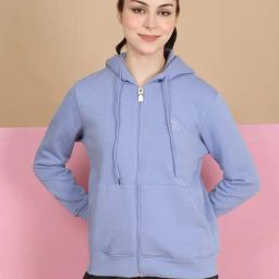 Sweet Dreams Purple Regular Fit Solid Sweatshirt-32