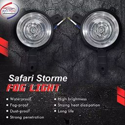 Auto Pearl Car Fog Lamp Light Compatible For Tata Safari Storme (Set of 2 Pcs) image 3