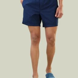 SleepZ by Raymond Blue Cotton Regular Fit Printed Boxers-image-29