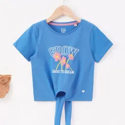 Ed-a-Mamma Kids Blue Printed T-Shirt-picture-33