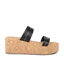Inc.5 Women's Black Casual Wedges-picture-8
